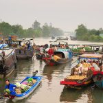 Mekong Floating Market Vietnam